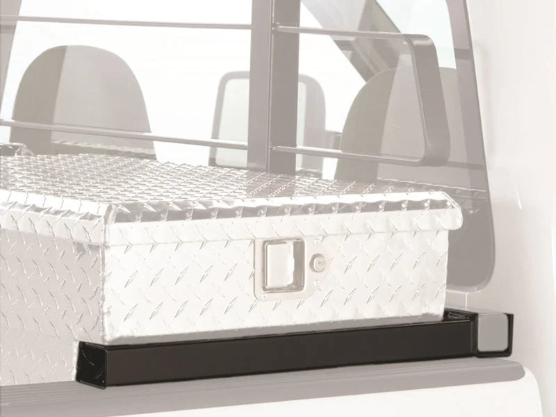 BackRack 2019+ Chevy/GMC Silverado Sierra LD & HD Toolbox 21in No Drill Hardware Kit - Side View