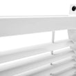 Load image into Gallery viewer, BackRack 99-23 Ford F-250/350 SD Louvered Rack Frame ONLY (Req. HW) - White - Side View