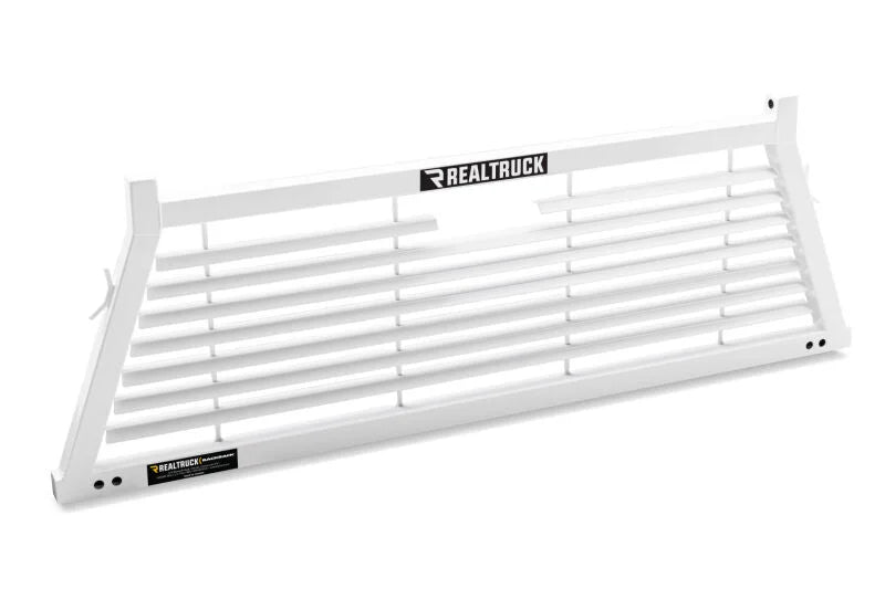 BackRack 99-23 Ford F-250/350 SD Louvered Rack Frame ONLY (Req. HW) - White - Additional View 5