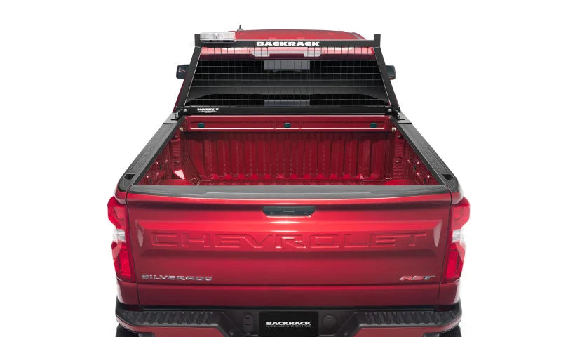 BackRack Light Bracket 11in x 11in Base Safety Rack Universal - Back View