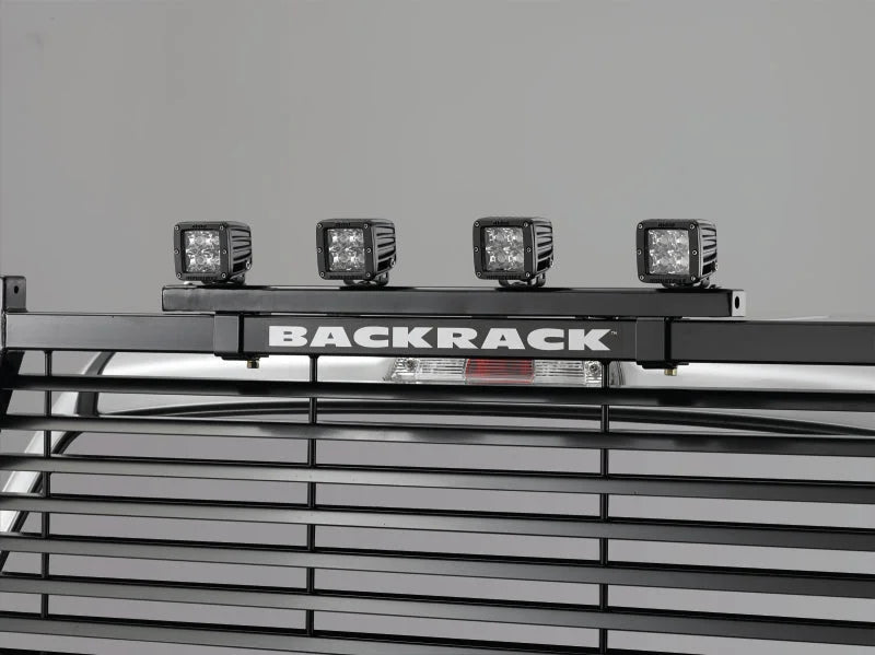 BackRack Light Bracket Clamp on Universal for all Racks - Installation View