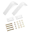 Load image into Gallery viewer, BackRack Universal Light Bar Brackets (Pair) - White
