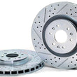 Load image into Gallery viewer, Baer Brake Systems 04-07 Cadillac CTS-V, 05-08 STS w/HD Brakes; J56, 09-11 STS 6-Lug Hub 55145-020 - Installation View