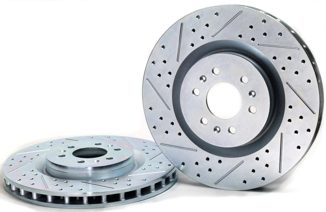 Baer Brake Systems 04-07 Cadillac CTS-V, 05-08 STS w/HD Brakes; J56, 09-11 STS 6-Lug Hub 55145-020 - Installation View
