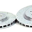 Load image into Gallery viewer, Baer Brake Systems 04-07 Cadillac CTS-V, 06-08 STS w/HD Brakes; J56, 09-11 STS 6-Lug Hub 55146-020 - Installation View