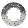 Load image into Gallery viewer, Baer Brake Systems 11.000" X 1.020", 10 x 6.40"BC, 2-Piece, Left, Slot Drilled &amp; Zinc Plated Finish 6910354 - Main Product...