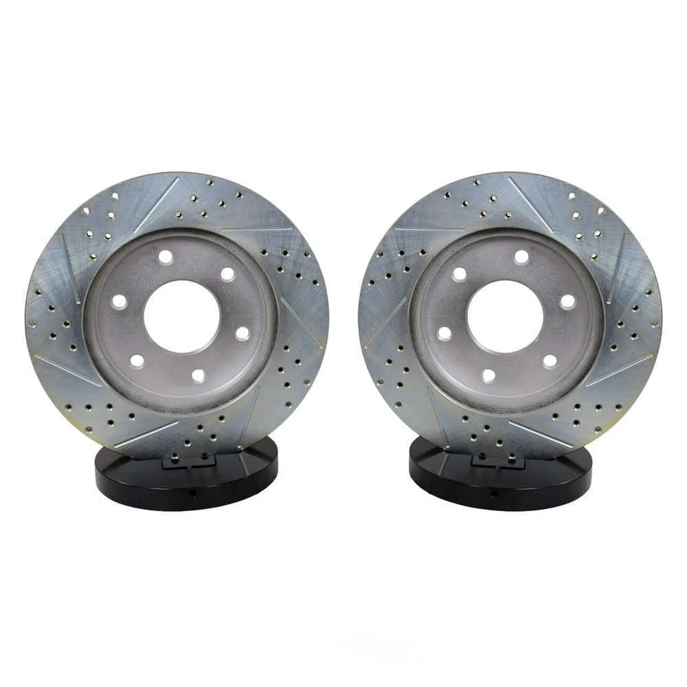 Baer Brake Systems 31328-020 fits 2004 Infiniti QX56 / 2005 Nissan Armada / 2004 Nissan Titan - Installation View