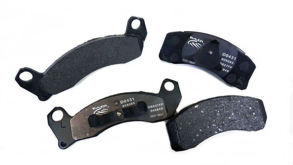 Baer Brake Systems All D0431 fits 1987-1993 Ford Mustang / Thunderbird w/5.0L V8 & Turbo - Side View