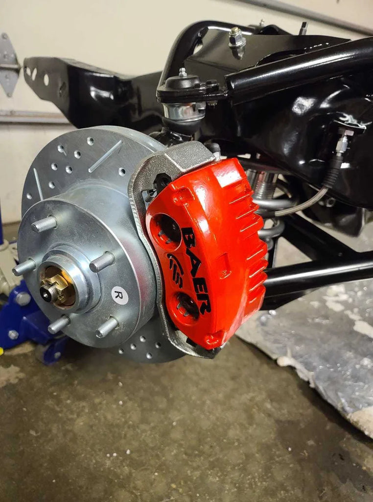 Baer Brake Systems Applications Using Spindles , 5x4.5" BC 4261572R fits Mustang II - Additional View 5