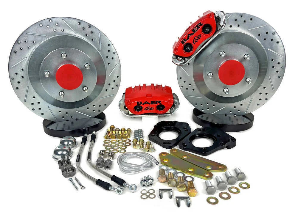 Baer Brake Systems Applications Using Wilwood Pro MII Spindes , 5x4.75" BC 4261579R - Main Product View