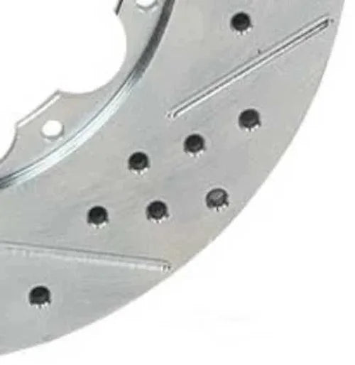 Baer Brake Systems Baer Brakes 11.000" x 1.020", 2-Piece, RH Replacement Rotor, SDZ 6920354 - Side View