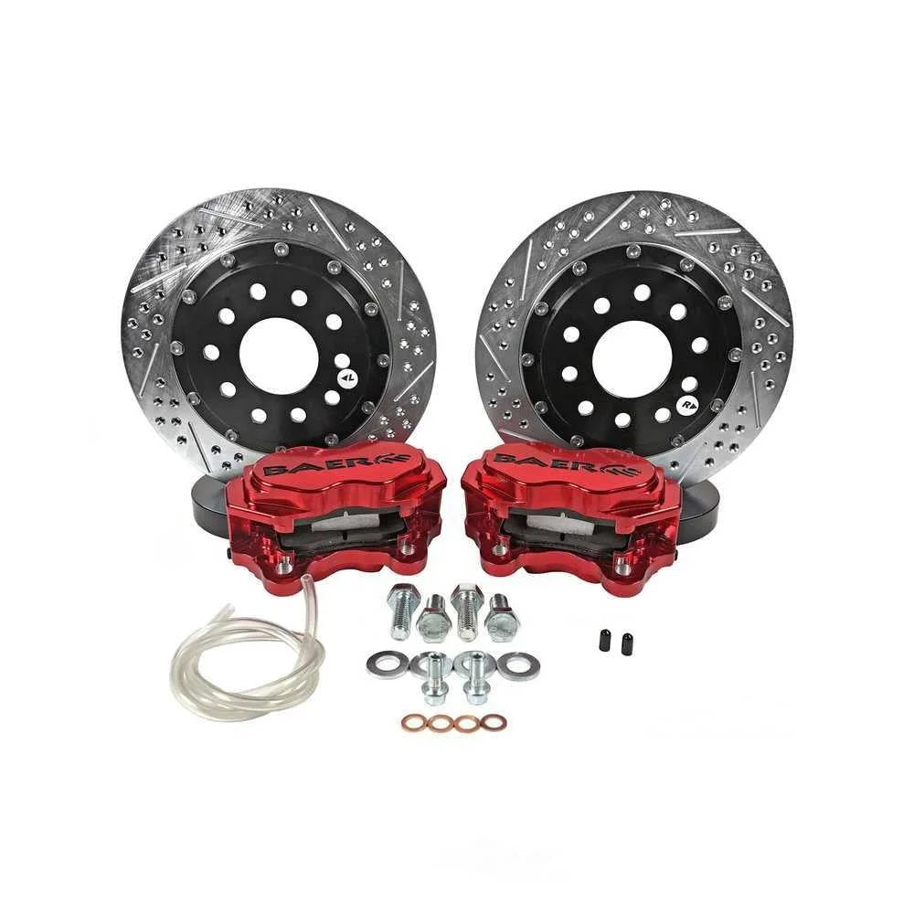 Baer Brake Systems Baer Brakes 11.625" SS4+ Deep Stage Front Brake Kit, Clear, SDZ 4261428C fits 2015-2023 Ford Mustang - ...