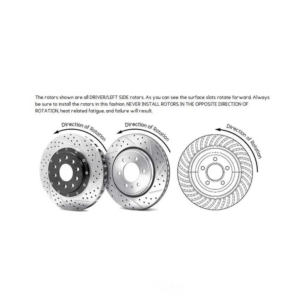 Baer Brake Systems Baer Brakes 12" SS4 Rear Brake Kit, Grabber Blue, SDZ 4302468GB fits 1960-1988 Chevrolet / GMC - Additi...