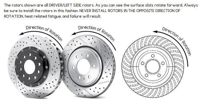 Baer Brake Systems Baer Brakes 13" Classic Series Front Brake Kit 4301551R - Back View