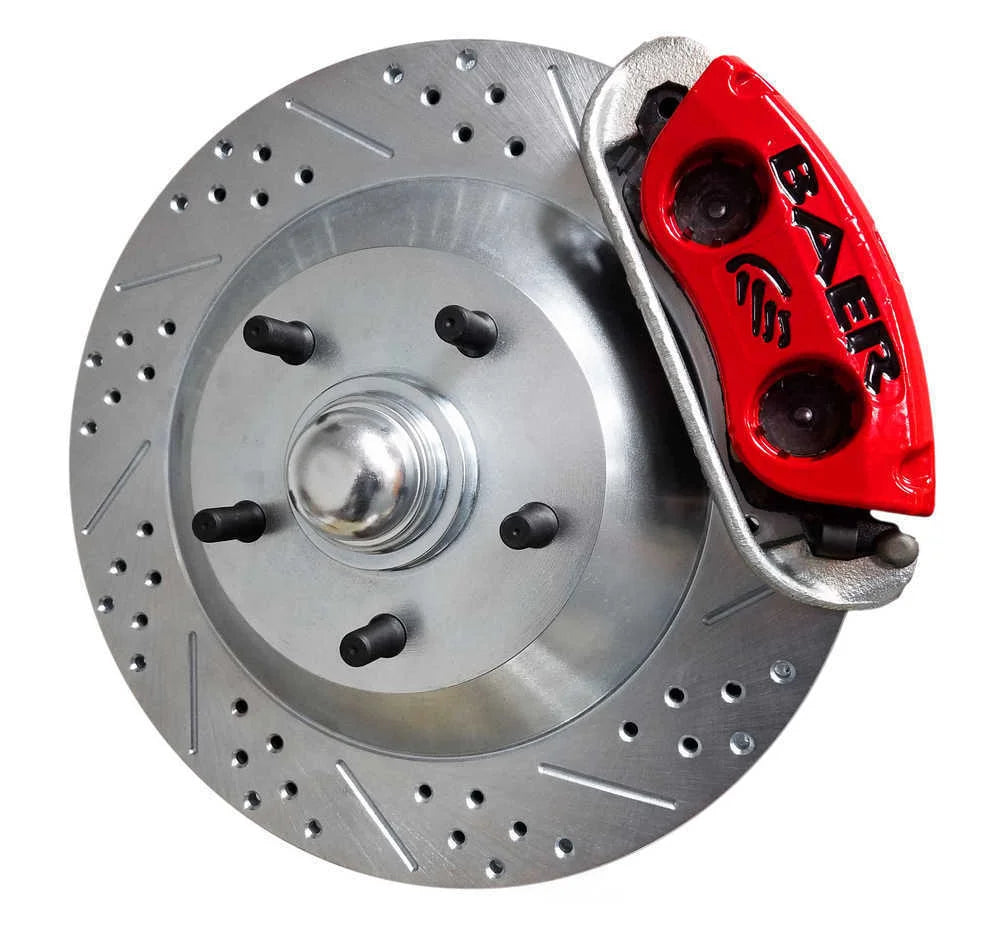 Baer Brake Systems Baer Brakes 13" Classic Series Front Brake Kit 4261571R fits 1979-1993 Ford Mustang - Installation View