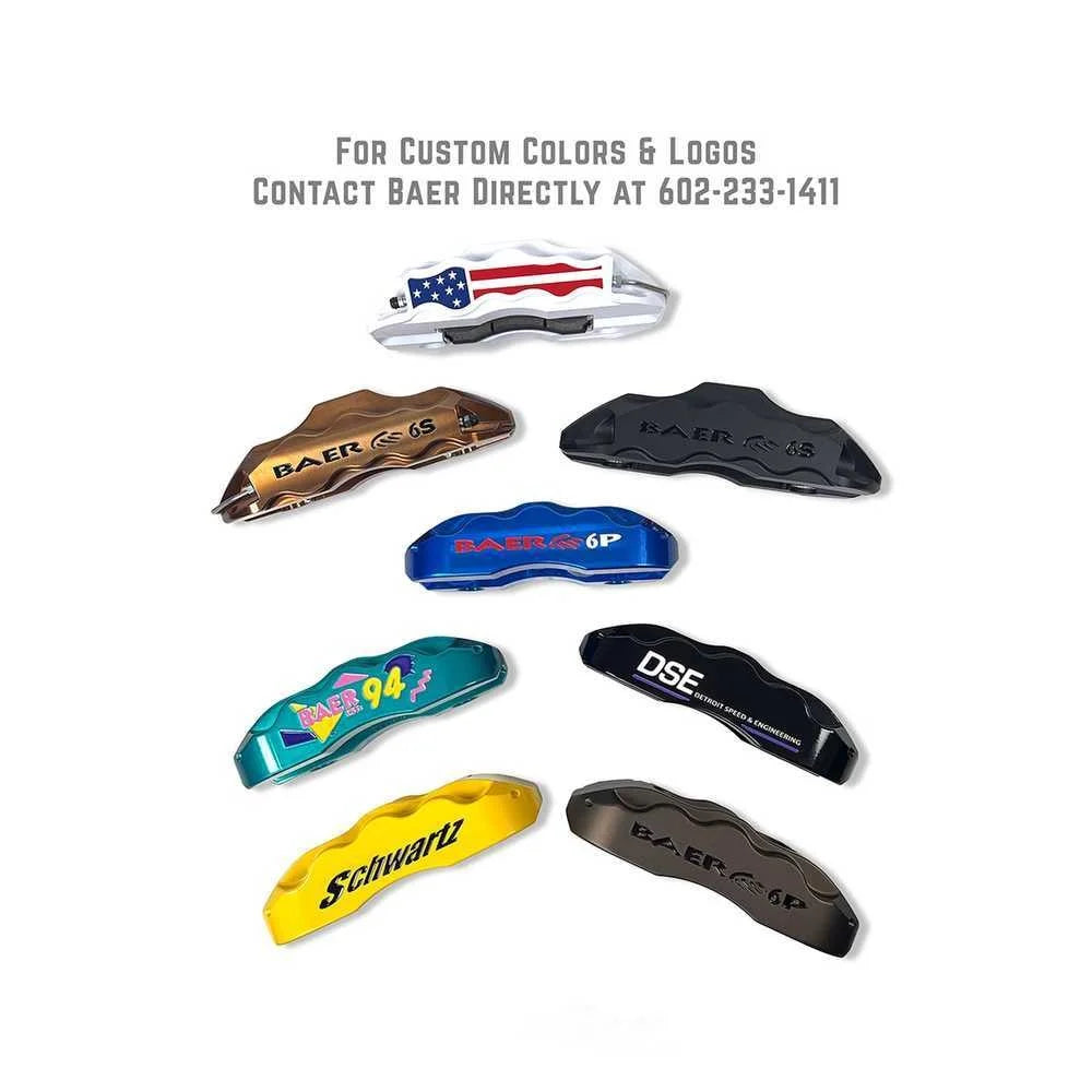 Baer Brake Systems Baer Brakes 13" Pro+ Rear Brake Kit, Grabber Blue, SDZ 4302354GB fits 1975 Chevrolet Camaro / 1975 Pont...