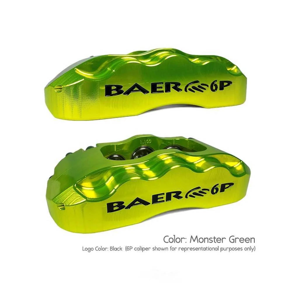 Baer Brake Systems Baer Brakes 13" SS4 Rear Brake Kit, Green, SDZ 4402007MG fits 2020-2025 Jeep Gladiator / 2007-2025 Jeep...