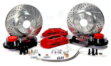 Load image into Gallery viewer, Baer Brake Systems Baer Brakes 13" Track4 Front Brake Kit - Red w/Shelby Logo 4261294R