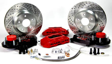 Load image into Gallery viewer, Baer Brake Systems Baer Brakes 13" Track4 Front Brake Kit, Silver, SDZ, Std. Studs 4141047S