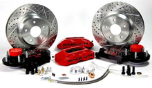 Load image into Gallery viewer, Baer Brake Systems Baer Brakes 13" Track4 Front Brake Kit, Grabber Blue, SDZ, Std. Studs 4261297GB fits 1962 Ford Fairlane...