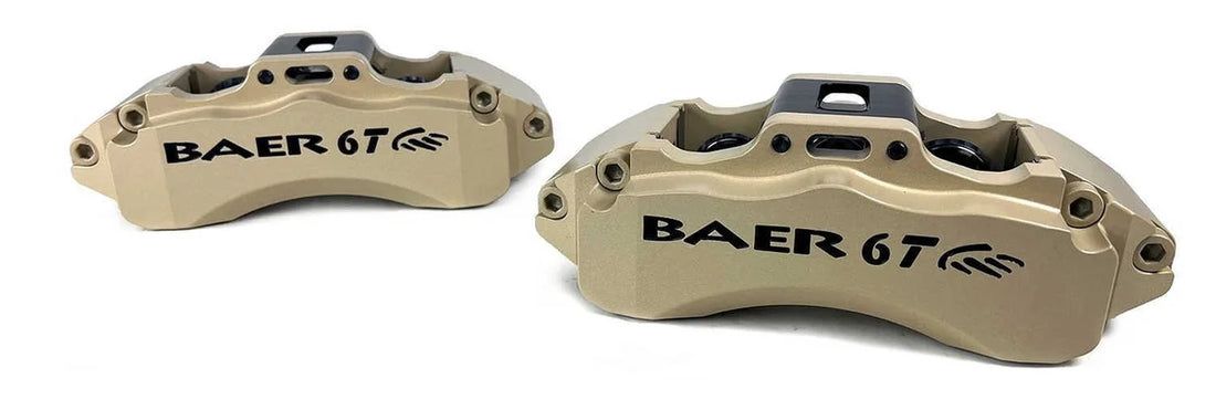 Baer Brake Systems Baer Brakes 13.5" 6T Front Brake Kit, Desert Sand, 4011001DS-2 fits 2024-2025 Toyota Tacoma - Installat...