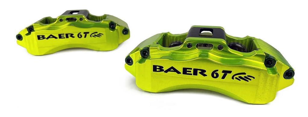 Baer Brake Systems Baer Brakes 13.5" 6T Front Brake Kit, Green, 4261637MG-2 fits 2021-2025 Ford Bronco - Installation View