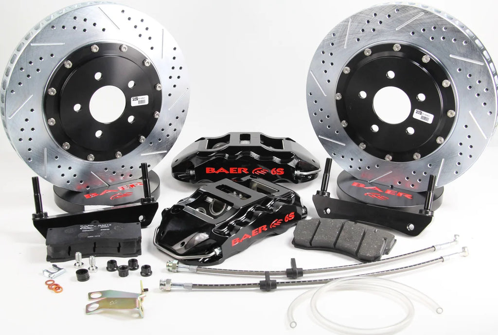 Baer Brake Systems Baer Brakes 14" Extreme+ Front Brake Kit - Black 4301114B - Main Product View