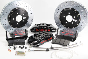 Baer Brake Systems Baer Brakes 14" Extreme+ Front Brake Kit - Black 4301114B - Main Product View