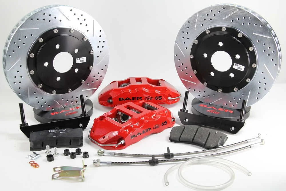 Baer Brake Systems Baer Brakes 14" Extreme+ Rear Brake Kit, Green, SDZ 4302124MG fits 1984-1987 Chevrolet Corvette - Main ...