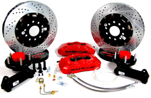Baer Brake Systems Baer Brakes 14" Pro+ Front Brake Kit, Silver, SDZ, Std. Studs 4261426S - Main Product View