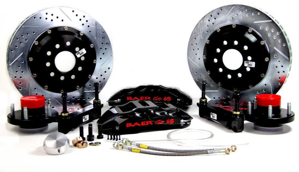 Baer Brake Systems Baer Brakes 14" Pro+ Front Brake Kit - Black 4501000B fits 1969 American Motors AMX - Main Product View
