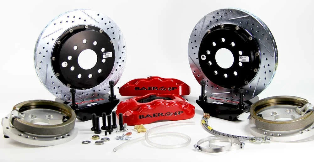 Baer Brake Systems Baer Brakes 14" Pro+ Rear Brake Kit, Black, SDZ 4302436B fits 1971-1976 Chevrolet Caprice / Impala - Ma...