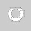 Load image into Gallery viewer, Baer Brake Systems Baer Brakes 14" Pro+ Rear Brake Kit, Hugger Orange, SDZ 4302499HO fits 1971 Buick LeSabre / 1971 Oldsmo...