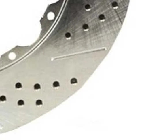 Baer Brake Systems Baer Brakes 14.360" x 1.100", 2-Piece, RH Replacement Rotor, SDZ 6929254 - Side View