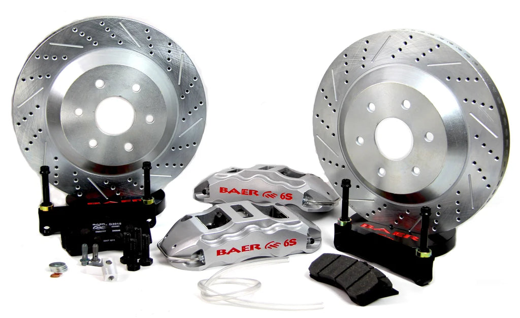 Baer Brake Systems Baer Brakes 15" Extreme Front Brake Kit - Silver 4261060S