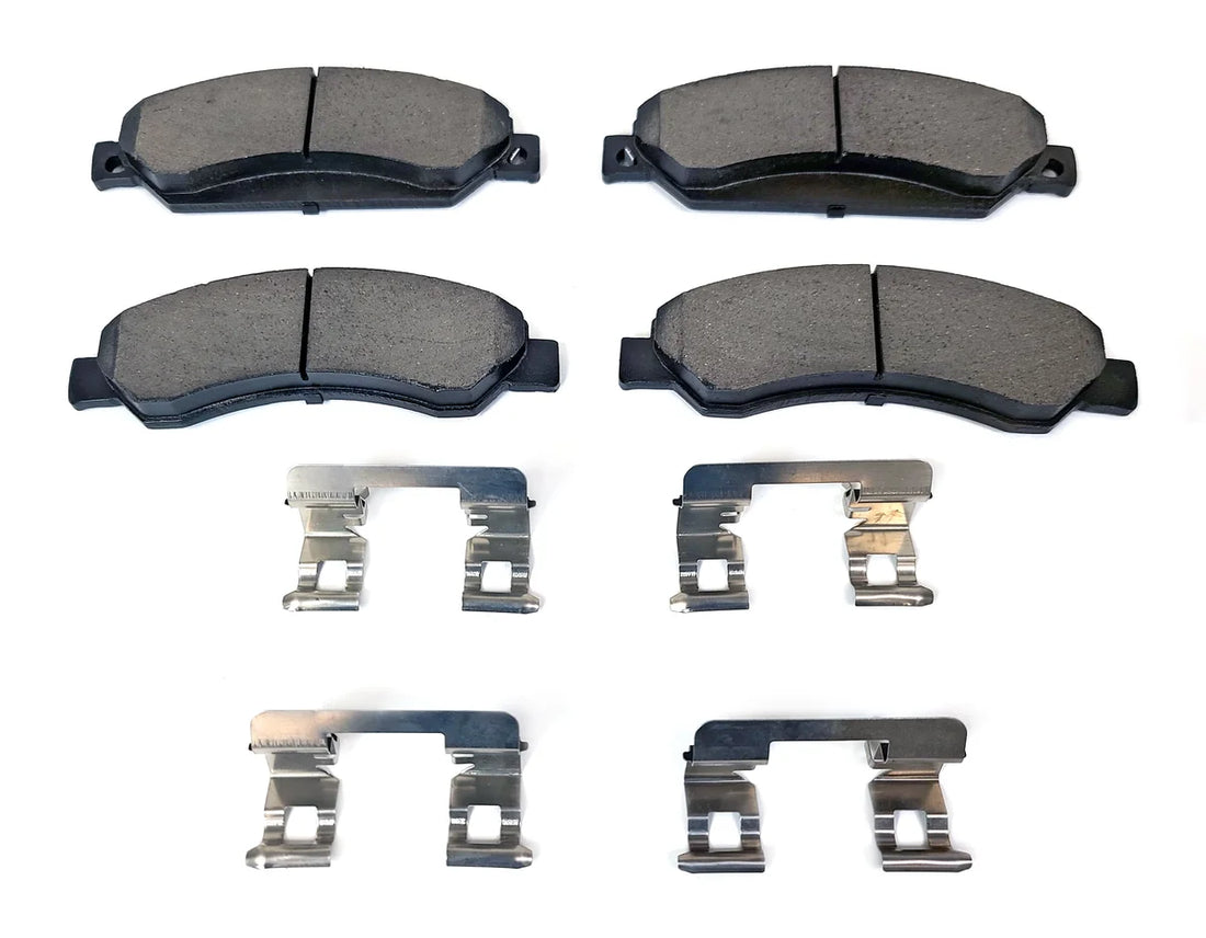 Baer Brake Systems Baer Brakes Claw Brake Pads, Front D1092 - Side View