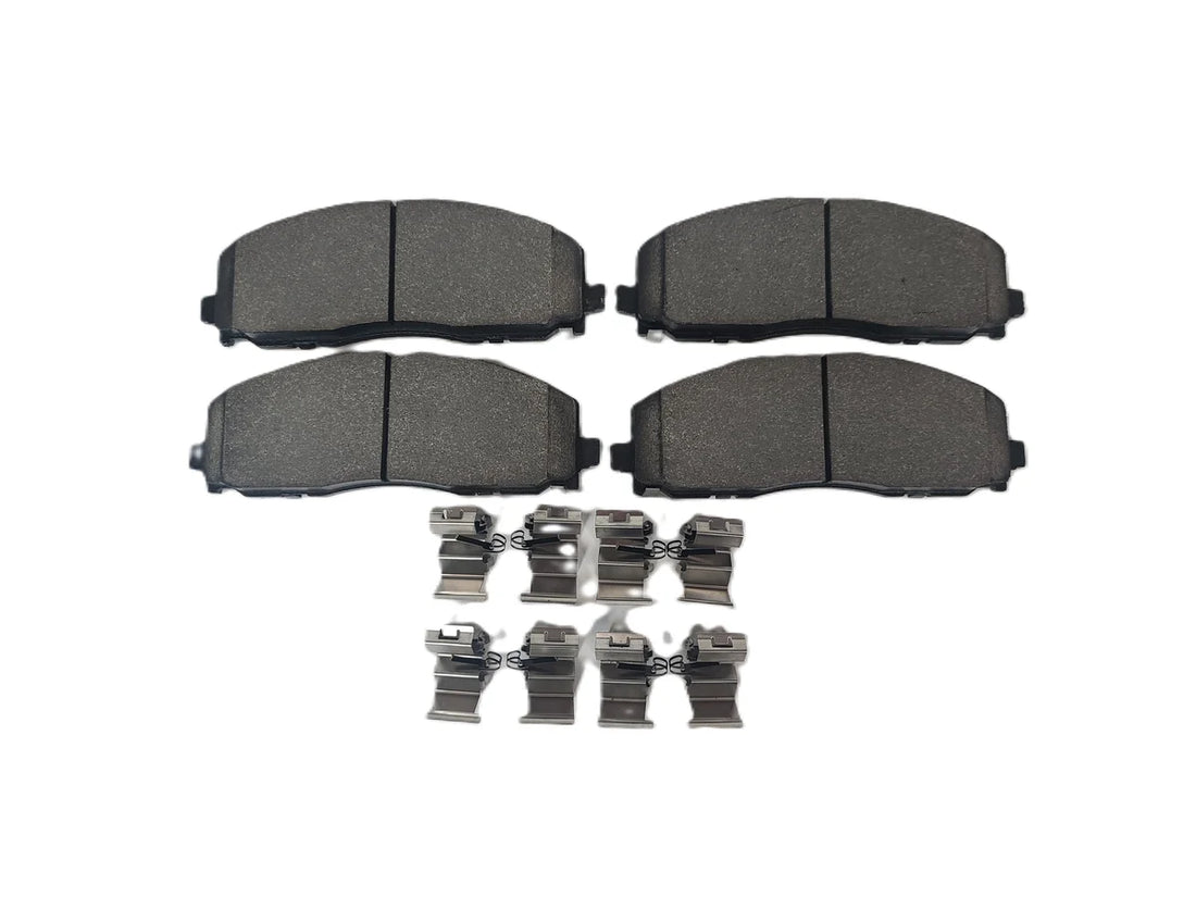 Baer Brake Systems Baer Brakes Claw Brake Pads, Front D1589 - Side View