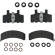 Load image into Gallery viewer, Baer Brake Systems Baer Brakes Claw Brake Pads, Front D0369 fits 1988-2002 Cadillac / Chevrolet / Dodge - Back View
