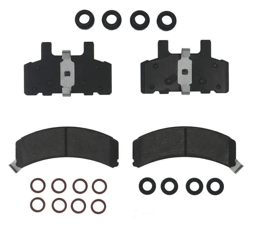 Baer Brake Systems Baer Brakes Claw Brake Pads, Front D0369 fits 1988-2002 Cadillac / Chevrolet / Dodge - Back View