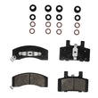 Load image into Gallery viewer, Baer Brake Systems Baer Brakes Claw Brake Pads, Front D0370 fits 1988-2002 Chevrolet / Dodge / GMC - Back View