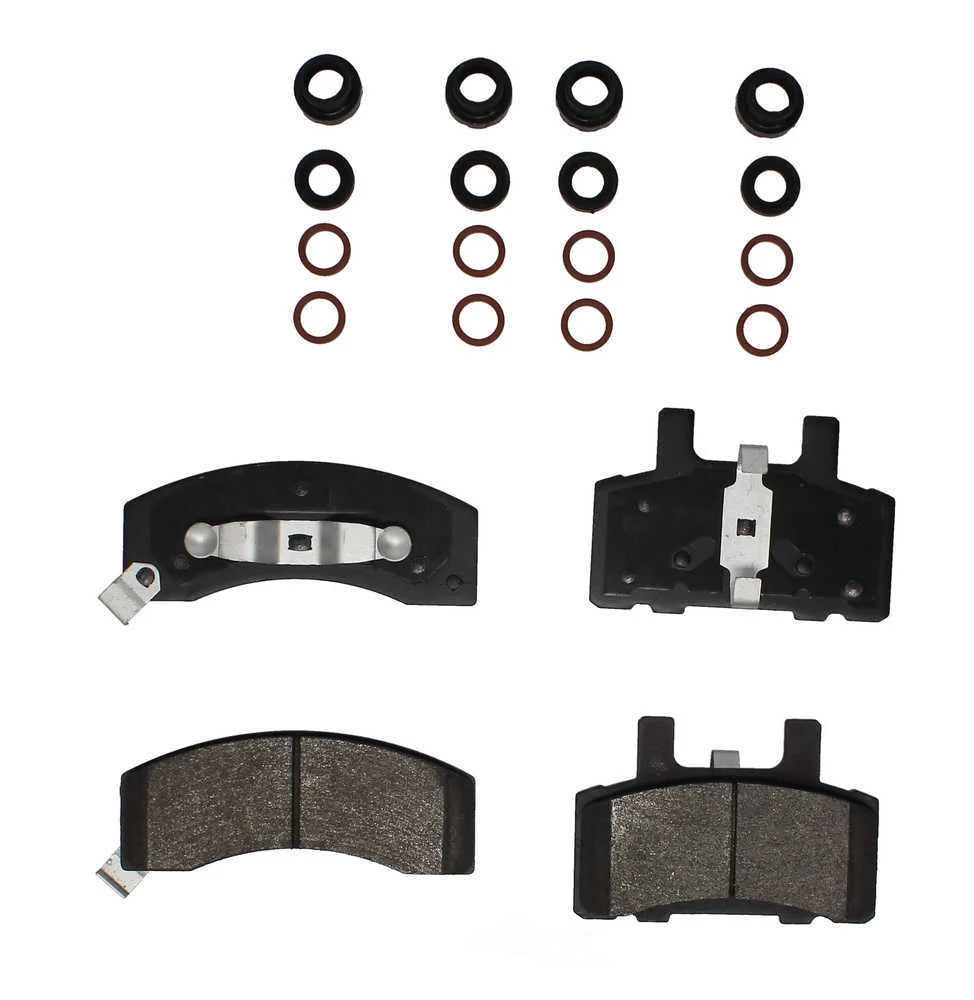 Baer Brake Systems Baer Brakes Claw Brake Pads, Front D0370 fits 1988-2002 Chevrolet / Dodge / GMC - Back View