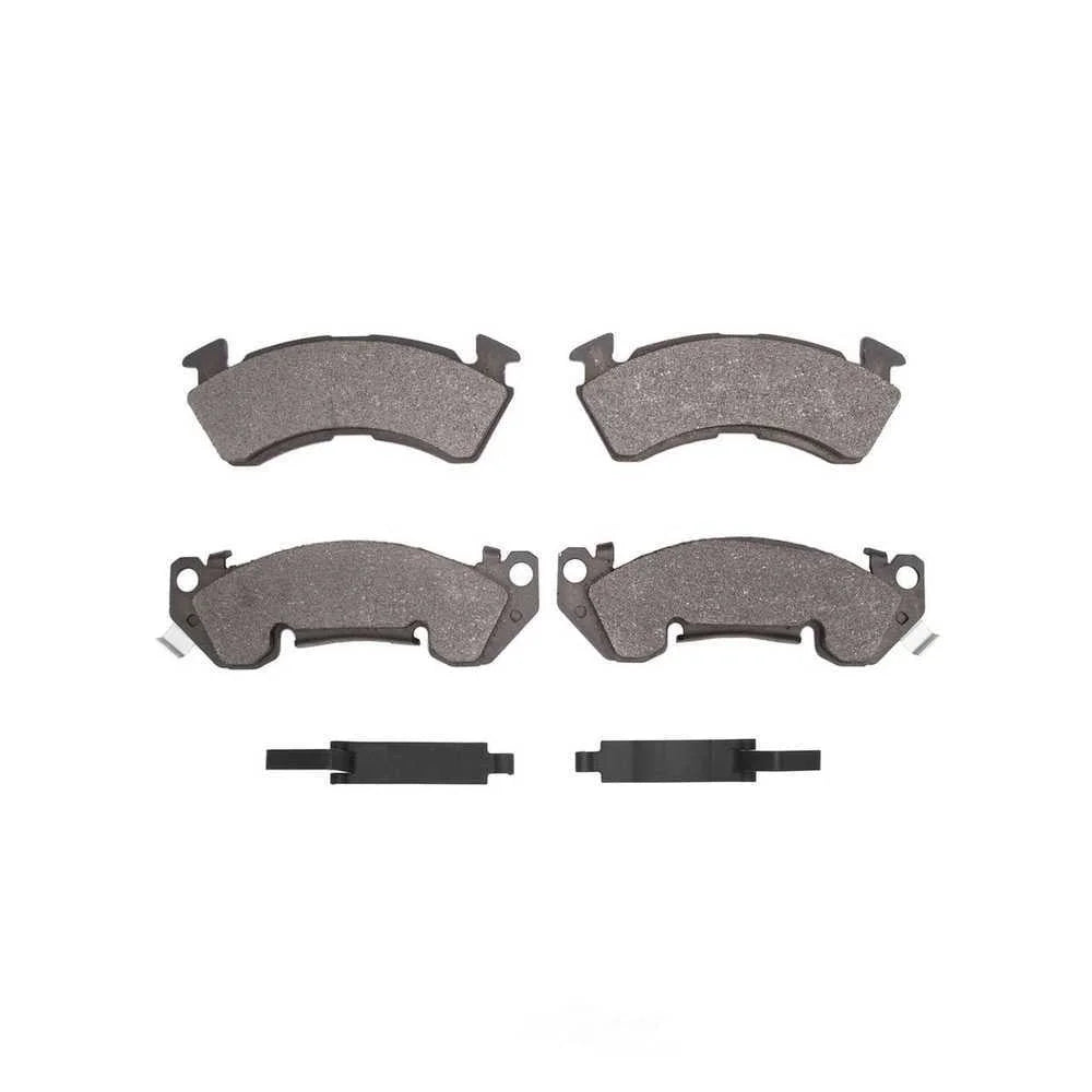 Baer Brake Systems Baer Brakes Claw Brake Pads, Front D0614 fits 1991-1996 Chevrolet Caprice / Impala - Side View
