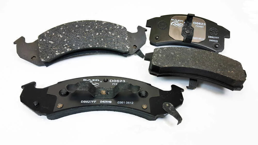 Baer Brake Systems Baer Brakes Claw Brake Pads, Front D0623 fits 1994-1999 Buick / Cadillac / Chevrolet - Side View