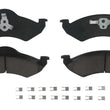 Load image into Gallery viewer, Baer Brake Systems Baer Brakes Claw Brake Pads, Front D0820 fits 2000-2002 Dodge Dakota / Durango - Back View