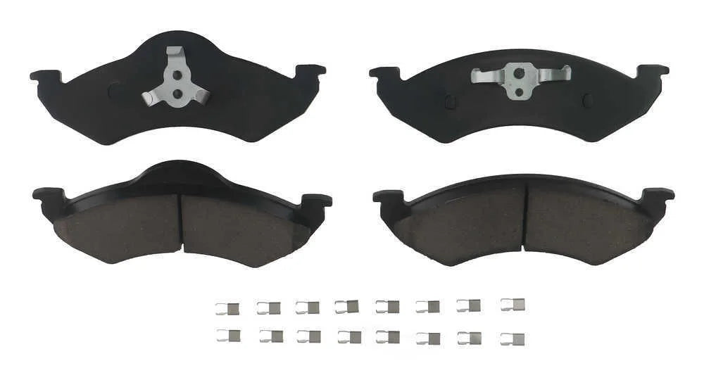 Baer Brake Systems Baer Brakes Claw Brake Pads, Front D0820 fits 2000-2002 Dodge Dakota / Durango - Back View