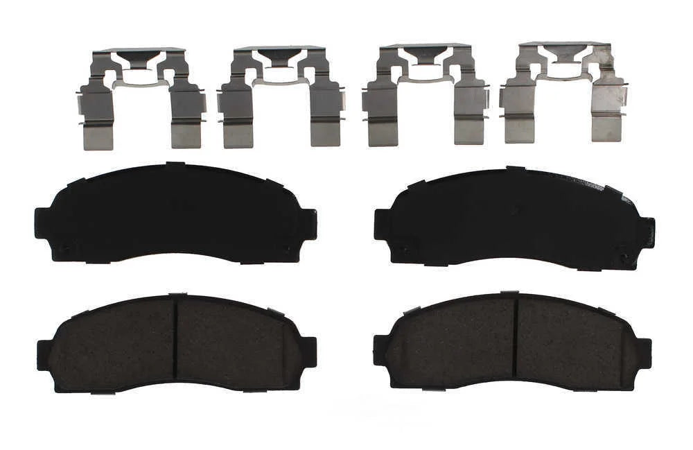 Baer Brake Systems Baer Brakes Claw Brake Pads, Front D0833 fits 2002-2012 Chevrolet / Ford / Mazda - Back View