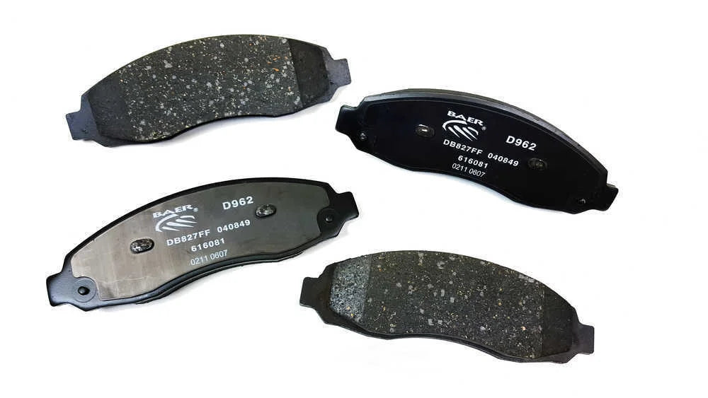 Baer Brake Systems Baer Brakes Claw Brake Pads, Front D0962 fits 2003-2004 Dodge Dakota - Side View