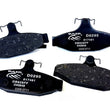 Load image into Gallery viewer, Baer Brake Systems Baer Brakes Claw Brake Pads, Rear D0295 fits 1984-1987 Chevrolet Corvette - Side View