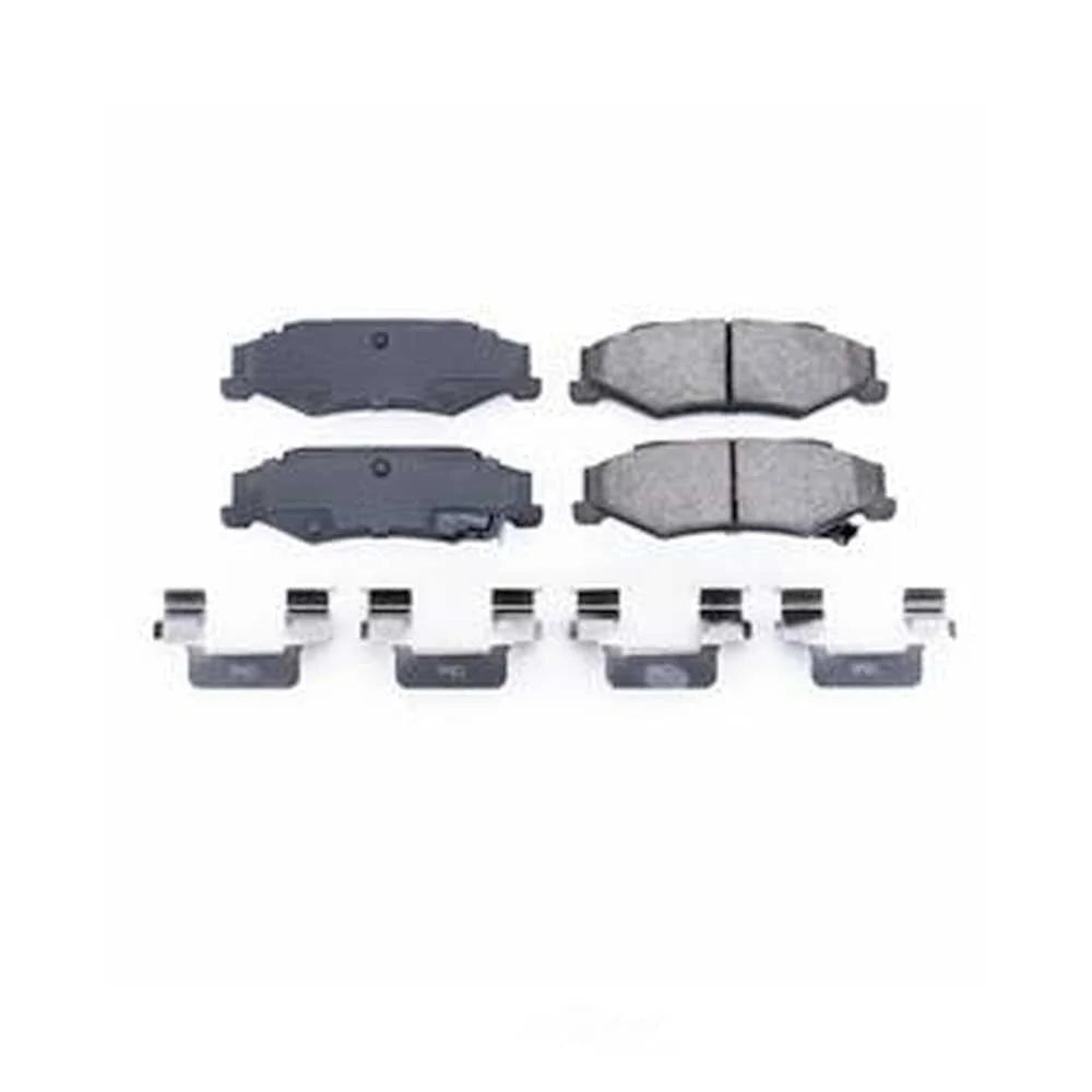 Baer Brake Systems Baer Brakes Claw Brake Pads, Rear D0732 fits 2004 Cadillac XLR / 1997 Chevrolet Corvette - Side View