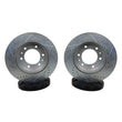 Load image into Gallery viewer, Baer Brake Systems Baer Brakes Claw Performance Rotors, Front 05703-020 - Side View